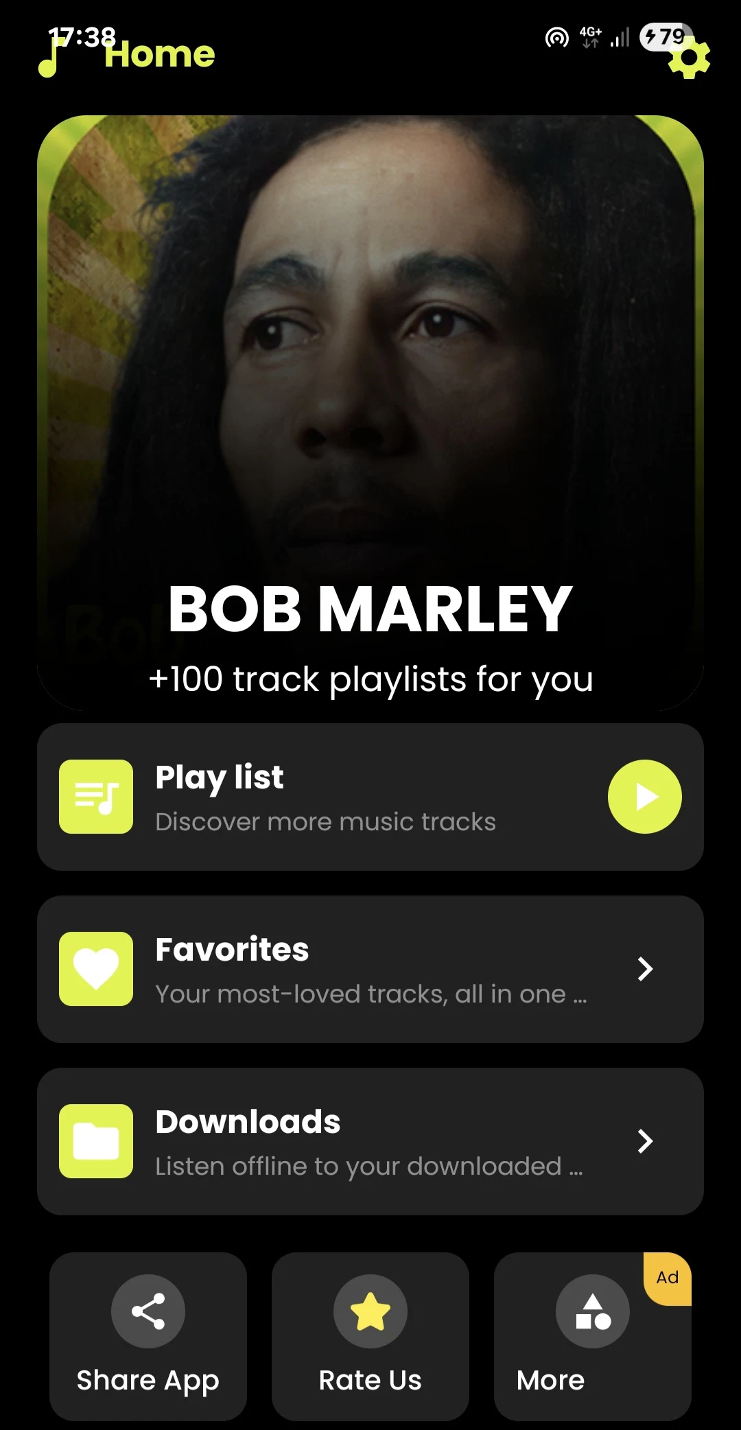 Bob Marley Songs screenshot